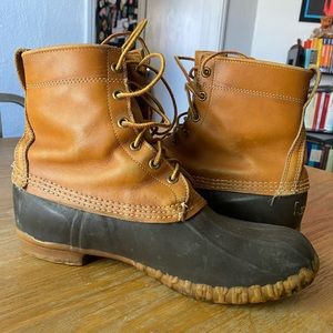 Vintage L.L. Bean Maine Hunting Shoes Rain Boots